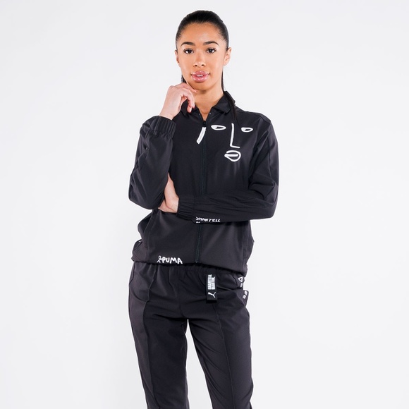 puma typography jacket